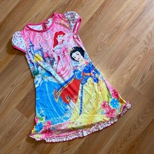 Disney, princess, pajamas, Cinderella, Snow White, and the little mermaid 🥰